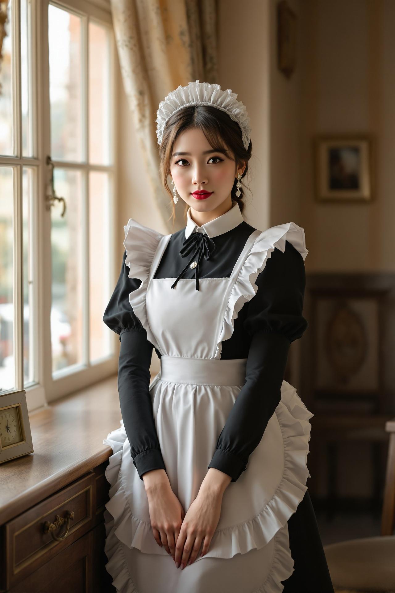 吃瓜福利-优雅女仆 吃瓜福利-优雅女仆-女仆装写真作品