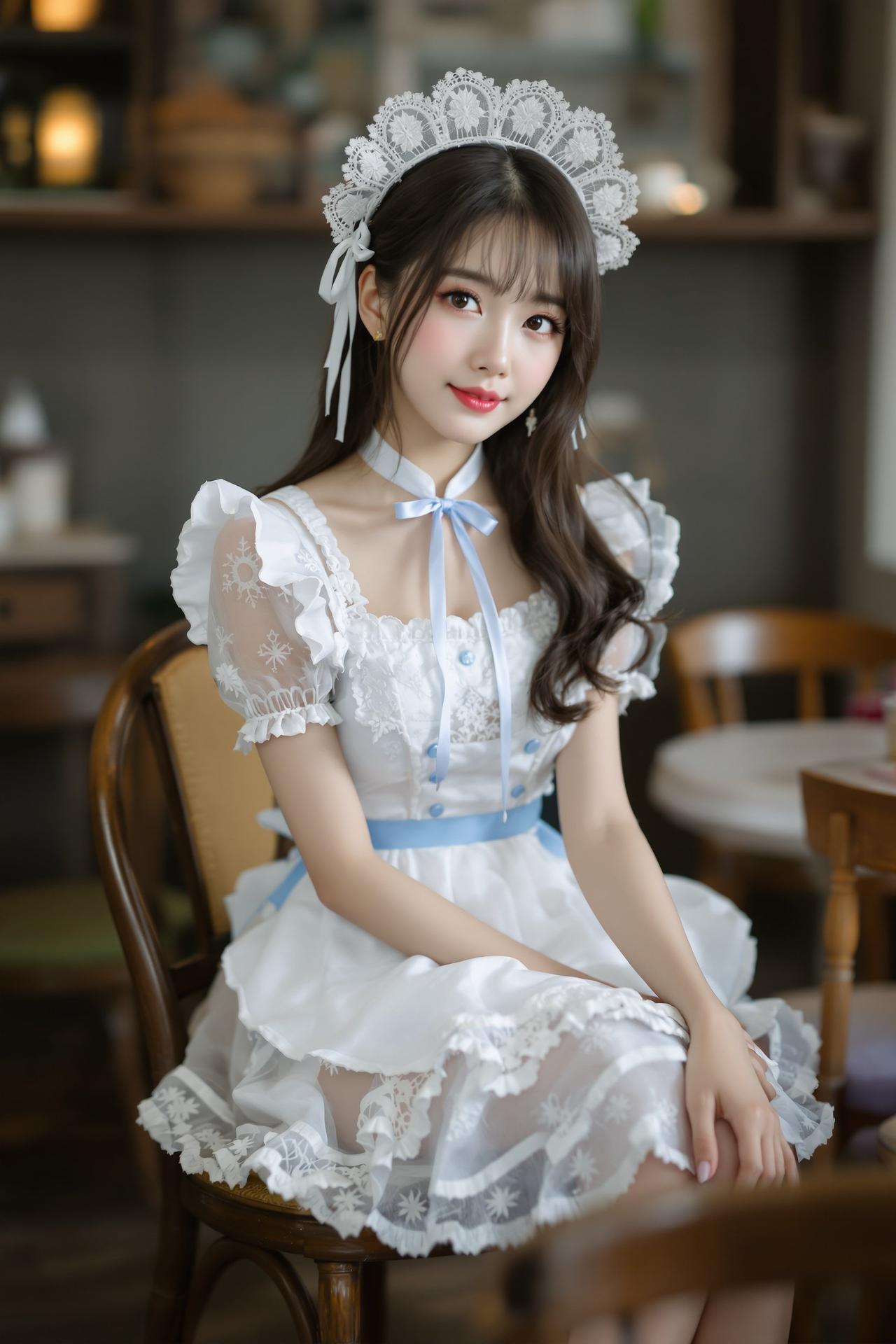 吃瓜福利-蕾丝甜心 吃瓜福利-蕾丝甜心-女仆装写真作品